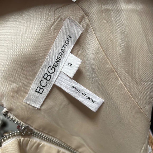 BCBGeneration Jacquard fit-and-flare dress - Picture 3 of 3